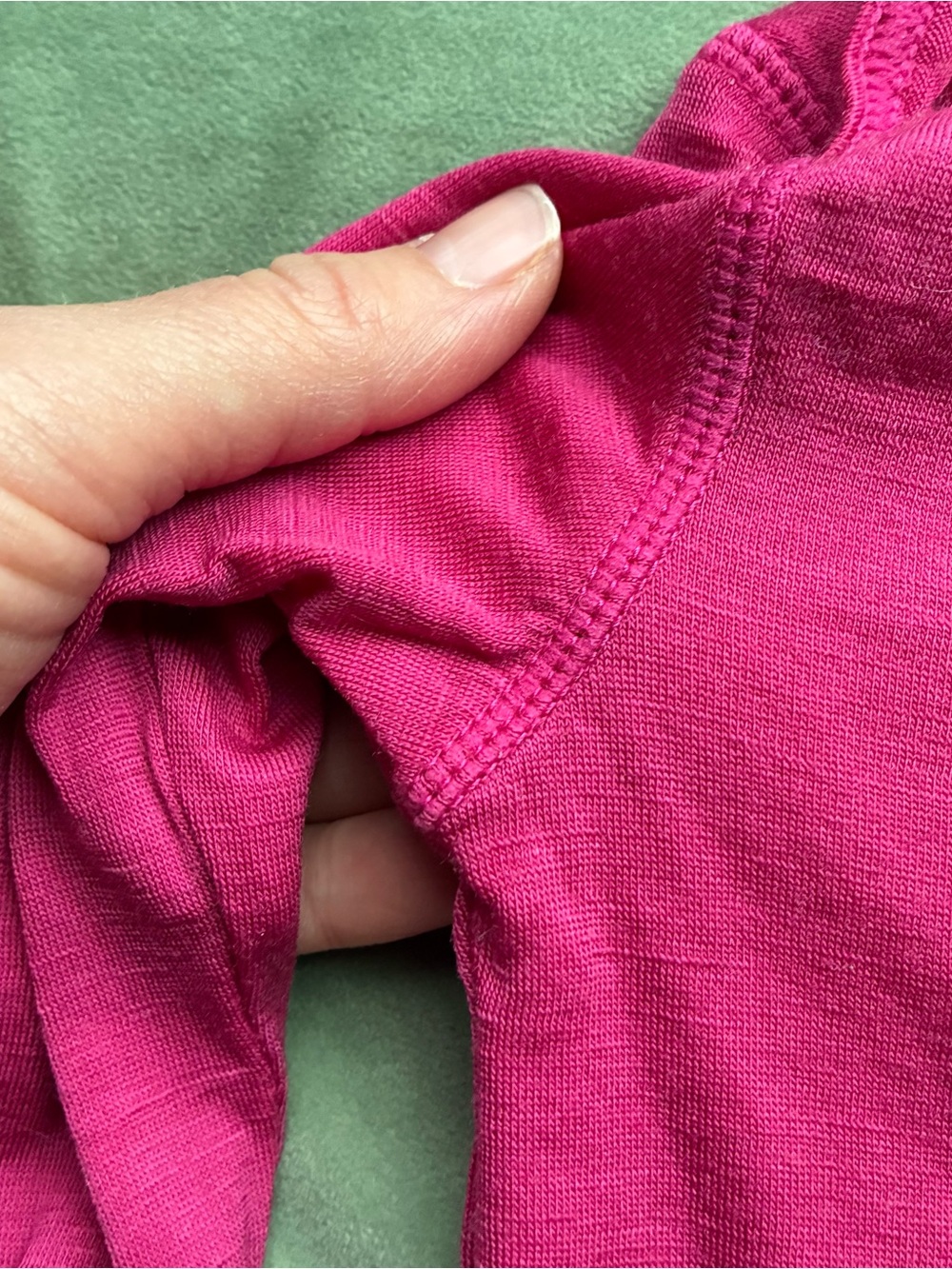 Iksplor Merino Wool Base layer Set Outdoor Pink Sz 12-24 mo - Picture 5 of 6